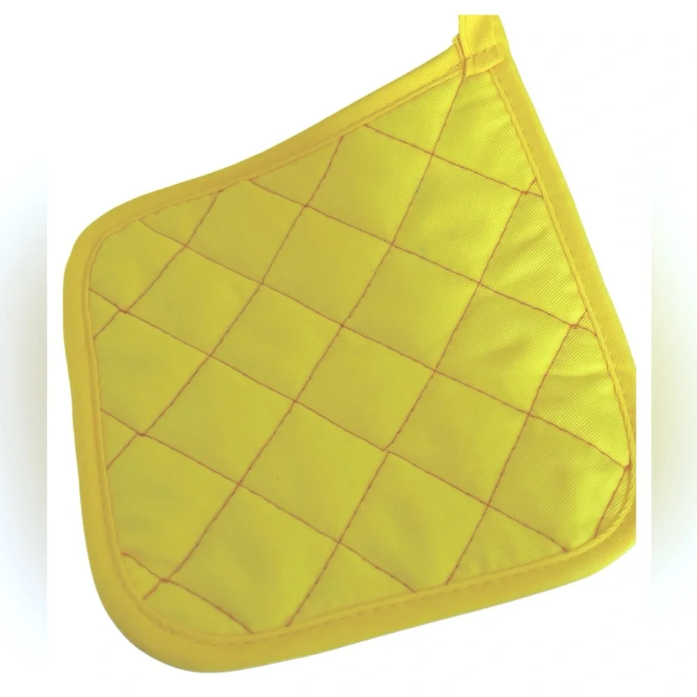 3 PIECE YELLOW KITCHEN SET